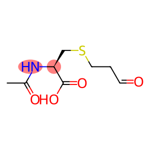 S-(3-oxopropyl)-N-acetylcysteine