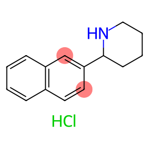 Piperidine, 2-(2-naphthalenyl)-, hydrochloride (1:1)