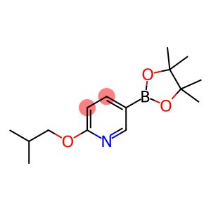 Pyridine, 2-(2-methylpropoxy)-5-(4,4,5,5-tetramethyl-1,3,2-dioxaborolan-2-yl)-