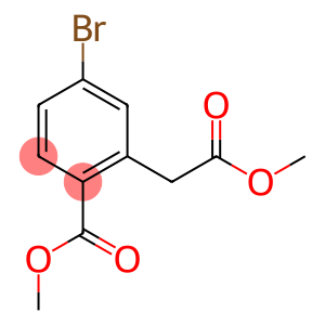 Methyl 4-broMo-2-(2-Methoxy-2-oxoethyl)benzoate