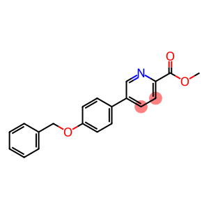 Methyl 5-[4-(benzyloxy)phenyl]pyridine-2-carboxylate