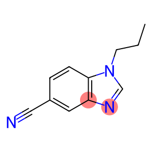 1-Propyl-1,3-benzodiazole-5-carbonitrile