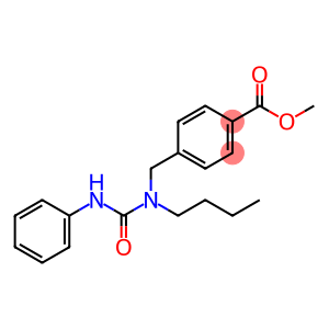 Methyl 4-((1-butyl-3-phenylureido)Methyl)benzoate