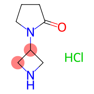 1-(Azetidin-3-yl)pyrrolidin-2-one  hydrochloride