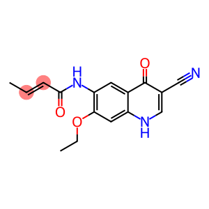 2-Butenamide, N-(3-cyano-7-ethoxy-1,4-dihydro-4-oxo-6-quinolinyl)-, (2E)-