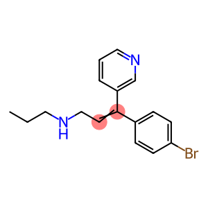 2-Propen-1-amine, 3-(4-bromophenyl)-N-propyl-3-(3-pyridinyl)-