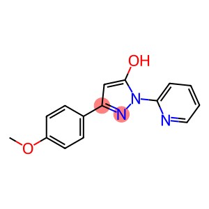 1H-pyrazol-5-ol, 3-(4-methoxyphenyl)-1-(2-pyridinyl)-