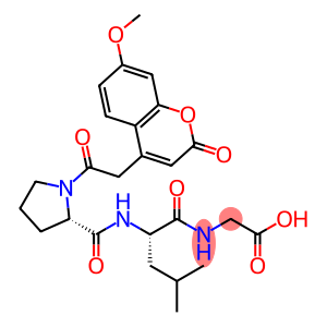 (7-METHOXYCOUMARIN-4-YL)ACETYL-L-PROLYL-L-LEUCYLGLYCINE