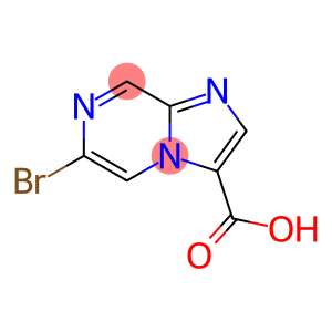 6 -溴-咪唑并〔1,2 -吡嗪-3-羧酸]