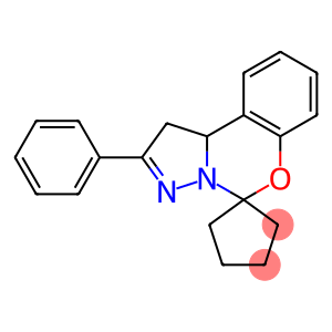 2'-phenyl-1',10b'-dihydrospiro[cyclopentane-1,5'-pyrazolo[1,5-c][1,3]benzoxazine]