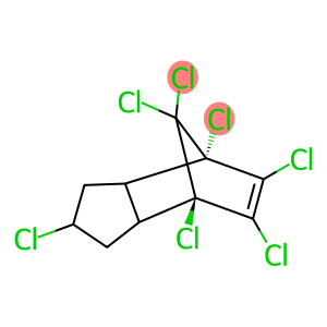 2β,4,5,6,7,8,8-Heptachloro-4β,7β-methano-3a,4,7,7a-tetrahydroindane