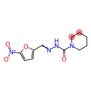 1-Piperidinecarboxylic acid, 2-[(5-nitro-2-furanyl)methylene]hydrazide