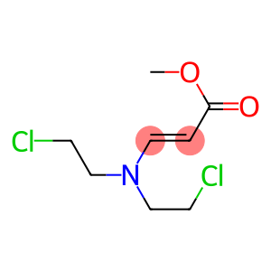 2-Propenoic acid,3-[bis(2-chloroethyl)amino]-, methyl ester