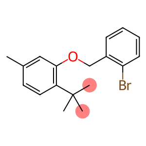 2-[(2-Bromophenyl)methoxy]-1-(1,1-dimethylethyl)-4-methylbenzene
