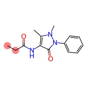 N-(1,5-dimethyl-3-oxo-2-phenyl-2,3-dihydro-1H-pyrazol-4-yl)propionamide