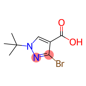 3-bromo-1-tert-butyl-1H-pyrazole-4-carboxylic acid