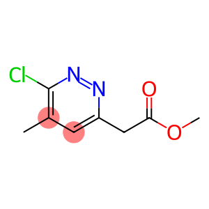 Methyl (6-chloro-5-methyl-pyridazin-3-yl)acetate