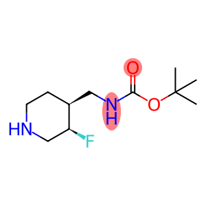 (3S,4R)-Rel-4-(Boc-amino)-3-fluoropiperidine