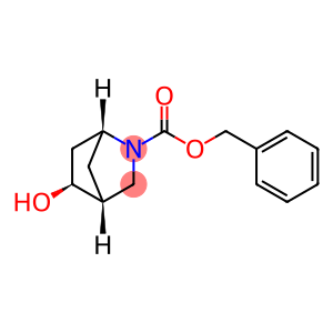 2-Azabicyclo[2.2.1]heptane-2-carboxylic acid, 5-hydroxy-, phenylmethyl ester, (1R,4R,5S)-rel-