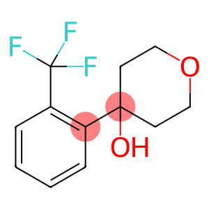 4-(2-(trifluoromethyl)phenyl)tetrahydro-2H-pyran-4-ol