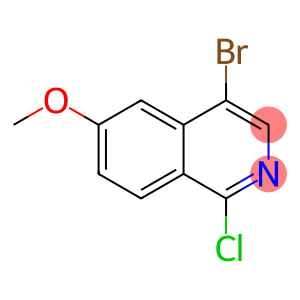 4-bromo-1-chloro-6-methoxyIsoquinoline