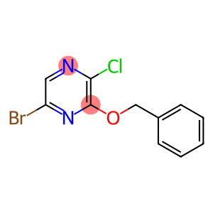 3-Benzyloxy-5-bromo-2-chloro-pyrazine