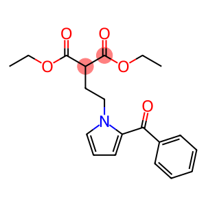 Propanedioic acid, 2-[2-(2-benzoyl-1H-pyrrol-1-yl)ethyl]-, 1,3-diethyl ester