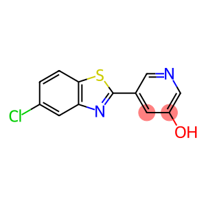 3-Pyridinol, 5-(5-chloro-2-benzothiazolyl)-