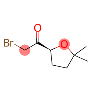 Ethanone, 2-bromo-1-(tetrahydro-5,5-dimethyl-2-furanyl)-, (S)- (9CI)