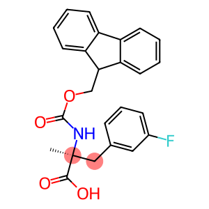 (2S)-2-({[(9H-fluoren-9-yl)methoxy]carbonyl}amino)-3-(3-fluorophenyl)-2-methylpropanoic acid