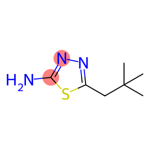 [1,3,4]Thiadiazole, 2-amino-5-(2,2-dimethylpropyl)-