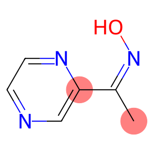 Ethanone, 1-pyrazinyl-, oxime (9CI)