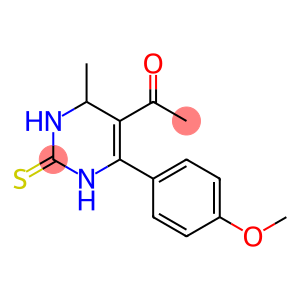 1-[4-(4-Methoxyphenyl)-6-methyl-2-sulfanyl-1,6-dihydropyrimidin-5-yl]ethanone