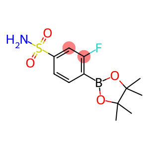 Benzenesulfonamide, 3-fluoro-4-(4,4,5,5-tetramethyl-1,3,2-dioxaborolan-2-yl)-