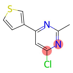 4-CHLORO-2-METHYL-6-(THIOPHEN-3-YL)PYRIMIDINE