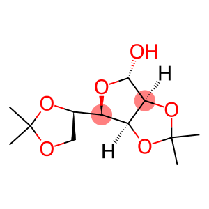 6-(2,2-dimethyl-1,3-dioxolan-4-yl)-2,2-dimethyltetrahydrofuro[3,4-d][1,3]dioxol-4-ol (non-preferred name)