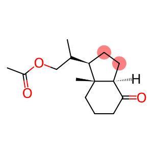 [1R-[1ALPHA(S*),3ABETA,7AALPHA]]-1-[2-(乙酰氧基)-1-甲基乙基]八氢-7A-甲基-4H-茚-4-酮