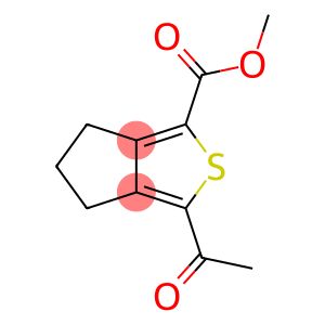 Methyl 3-acetyl-5,6-dihydro-4H-cyclopenta[c]thiophene-1-carboxylate