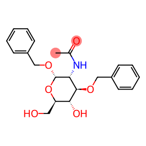 benzyl 3-O-benzyl-2-acetamido-2-deoxy-α-D-glucopyranoside