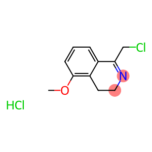 1-(chloromethyl)-5-methoxy-3,4-dihydroisoquinoline hydrochloride