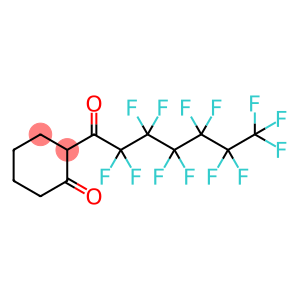 2-(2,2,3,3,4,4,5,5,6,6,7,7,7-Tridecafluoroheptanoyl)cyclohexanone