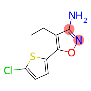 5-(5-氯噻吩-2-基)-4-乙基-1,2-噁唑-3-胺