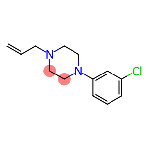 Piperazine, 1-(3-chlorophenyl)-4-(2-propen-1-yl)-