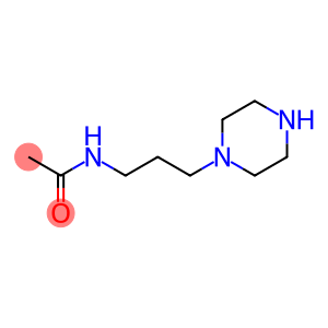 Acetamide, N-[3-(1-piperazinyl)propyl]- (9CI)