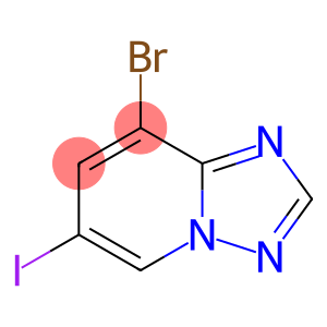 8-bromo-6-iodo-[1,2,4]triazolo[1,5-a]pyridine
