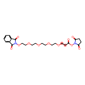 2,5-Dioxopyrrolidin-1-yl 1-(1,3-dioxoisoindolin-2-yloxy)-3,6,9,12-tetraoxapentadecan-15-oate