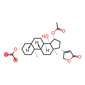 3β,15β-Di(acetyloxy)-14-hydroxy-5α-card-20(22)-enolide