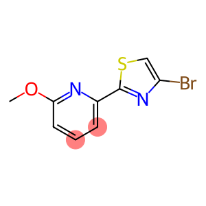 4-溴-2-(6-甲氧吡啶-2-基)噻唑