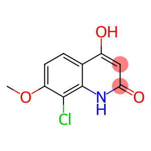 8-氯-7-甲氧基喹啉-2,4-二醇