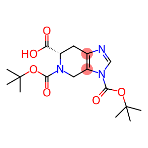 3H-Imidazo[4,5-c]pyridine-3,5,6(4H)-tricarboxylic acid, 6,7-dihydro-, 3,5-bis(1,1-dimethylethyl) ester, (6S)-